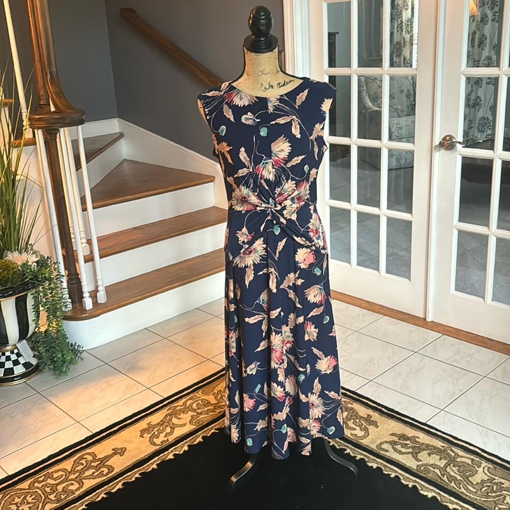 NWT Ralph Lauren size 8 jersey dress.